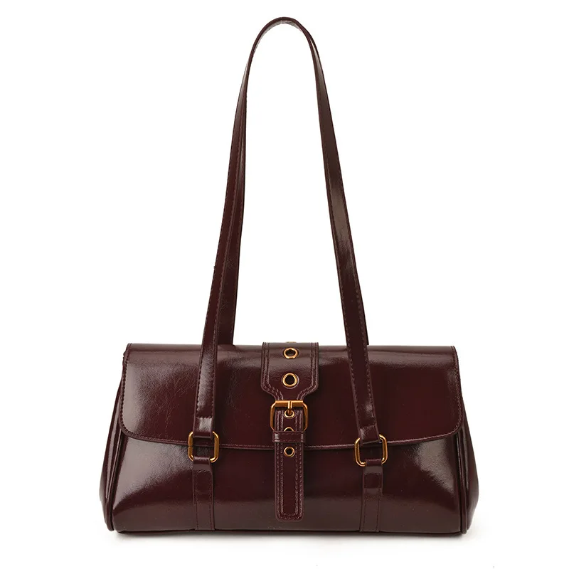 

2025 Autumn Winter Premium Work Tote for Professionals, Soft Leather Multi-functional Crossbody Bag, Spacious Underarm Purse