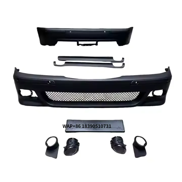 Unique Features Gloss Black Abs Car Spare Parts M5 Body Kit For 5 Series E39 1995-2002
