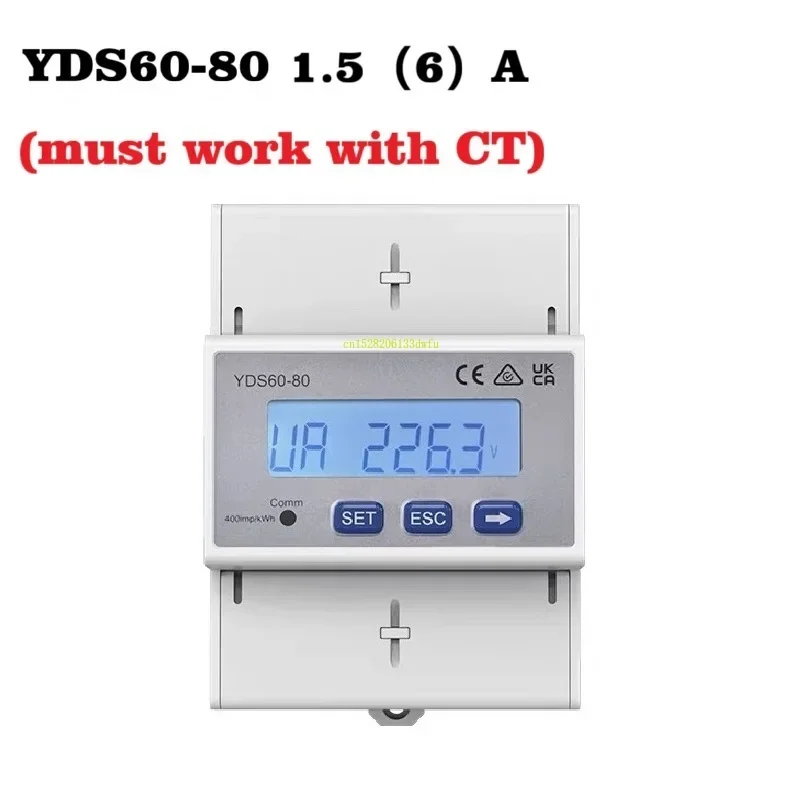 For Huawei Inverter YDS60-80 YADA Three Phase Solar Meter DDSU666-H DTSU666-H Zero Export Operation Backflow Prevention