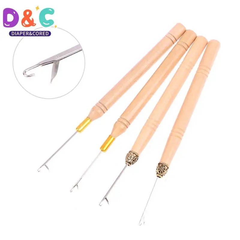 2Pcs Doll Hair Reroot Needle Kit Repaint Baby Head Reborn Hair Rooting Tools Wig Making Supplies Accessories Set DIY Doll Tools