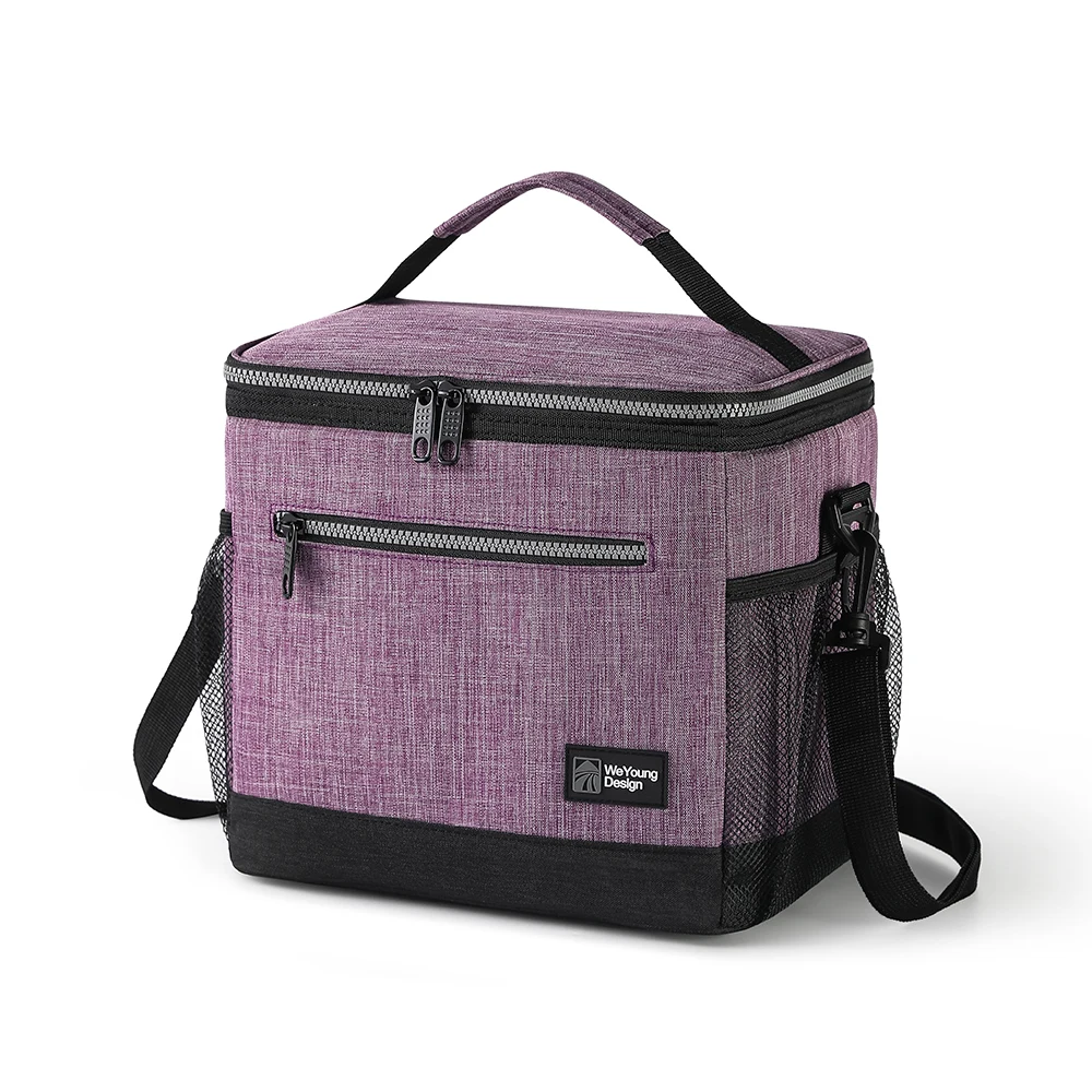 12L wasserdichte Isolierungs-Campingtasche mit PEVA-Folie-Innenfutter, große Kapazität, Mittagessen- und Bento-Tasche für Arbeit und Pendeln – Detail 16