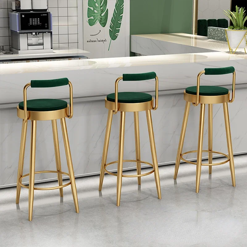 

Nordic modern luxury high wrought iron bar back stool home high stool bar furniture for home chairs bar stools 아일랜드 식탁의자