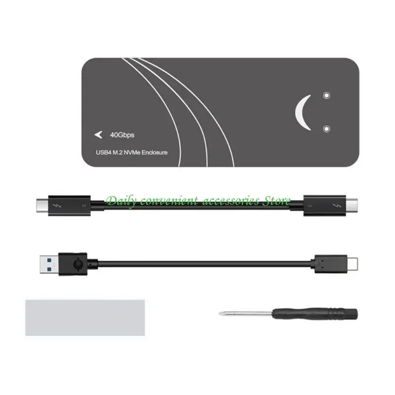 

Корпус твердотельного накопителя NVME 97QB M.2, корпус USB SSD типа C, внешний корпус 40 Гбит/с, корпус твердого диска