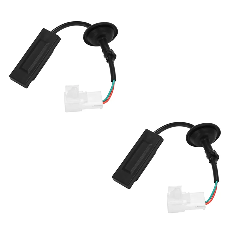 AY03-2PCS هاتشباك جذع الباب التبديل زر مقبض لشركة هيونداي 2013 - 2021 I10 81260B4000 81260-B4000