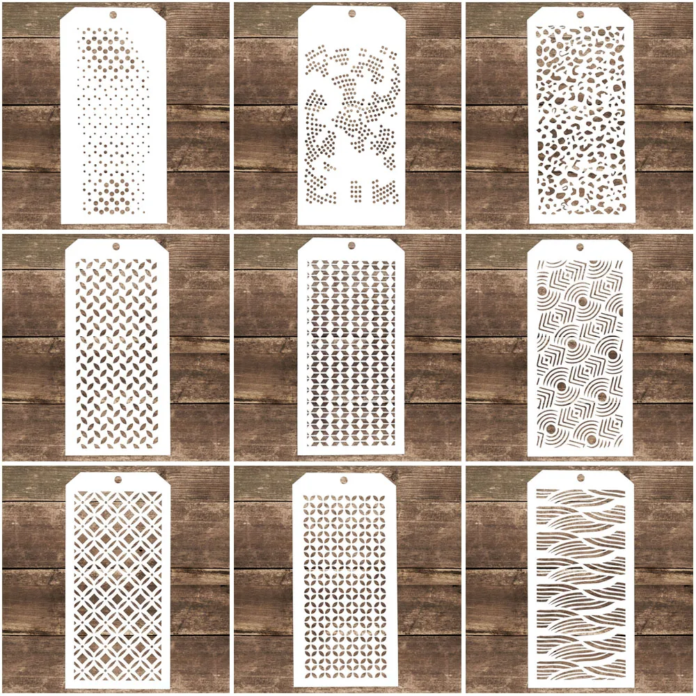 12*24 cm DIY Craft nakładanie warstw szablony do malowania ścian Scrapbooking stempli znaczki Album dekoracyjne tłoczenie kartki papierowe