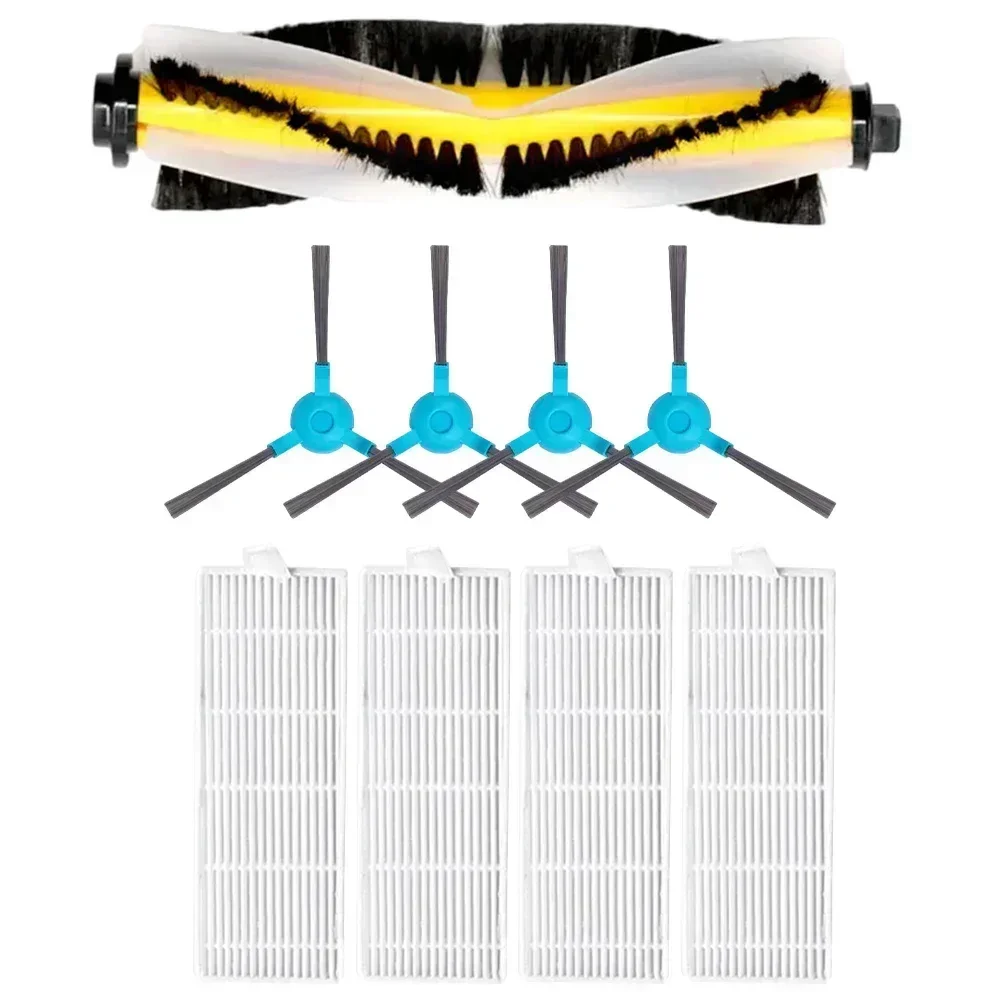 Effective Dust Removal with For SENCOR SRV 9200BK Vacuum Cleaner Spare Parts Kit Main Side Brushes and Filters