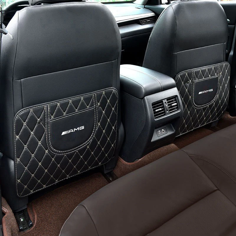 

Car Anti-dirt Pad Car Seat Covers Back Protectors For Children Kick Mats For Mercedes Benz A B R G Class W204 W251 Accessories