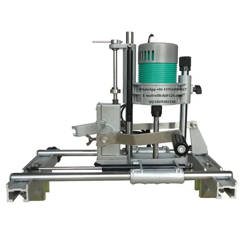 

1100W QD18 Portable Wood Door Lock Hole Slotting Machine Woodworking Tenoning Machine 220V and Keyhole cutter accessories