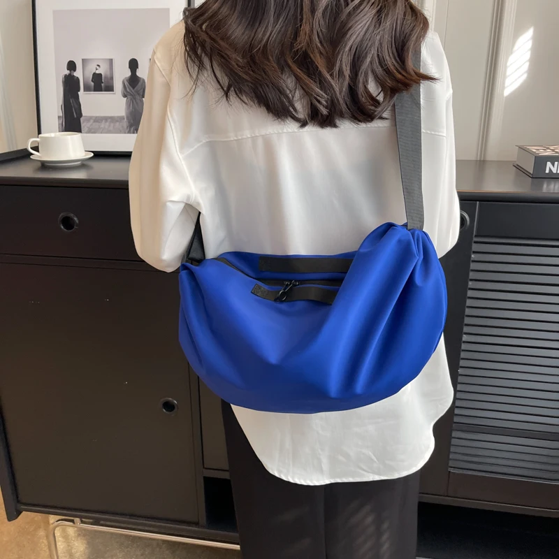 Women Handbag Large Capacity Light Weight Travel Hiking Fashion Girl Sac Korean Single Shoulder Crossbody Postman Waterproof Bag