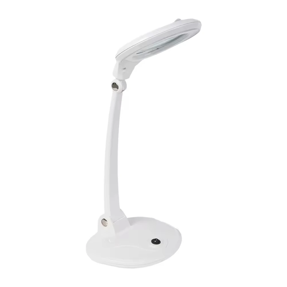 Custom 1.75X Lens Magnification Glasses LED Lamps Nail Salon Wire Welding Desktop Magnifying Lamp
