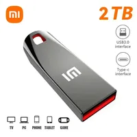 Xiaomi USB 3.0 Flash Drive High Speed Pen Drive 2tb 1tb Usb Memory Stick 512gb Flash Pendrive Metal Usb Disk for PC Smart Home