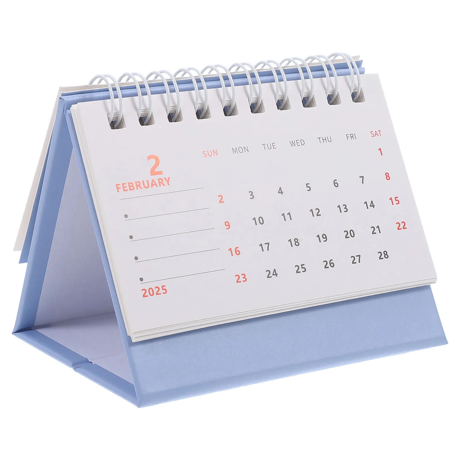 

Mini Desk Calendar 2025 Standing Schedule Daily Use Monthly Note Small Household Office Accessories