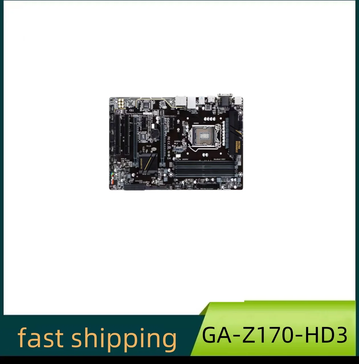 

For Gigabyte GA-Z170-HD3 Motherboard LGA 1151 DDR4 Mainboard 100% Tested Fully Work