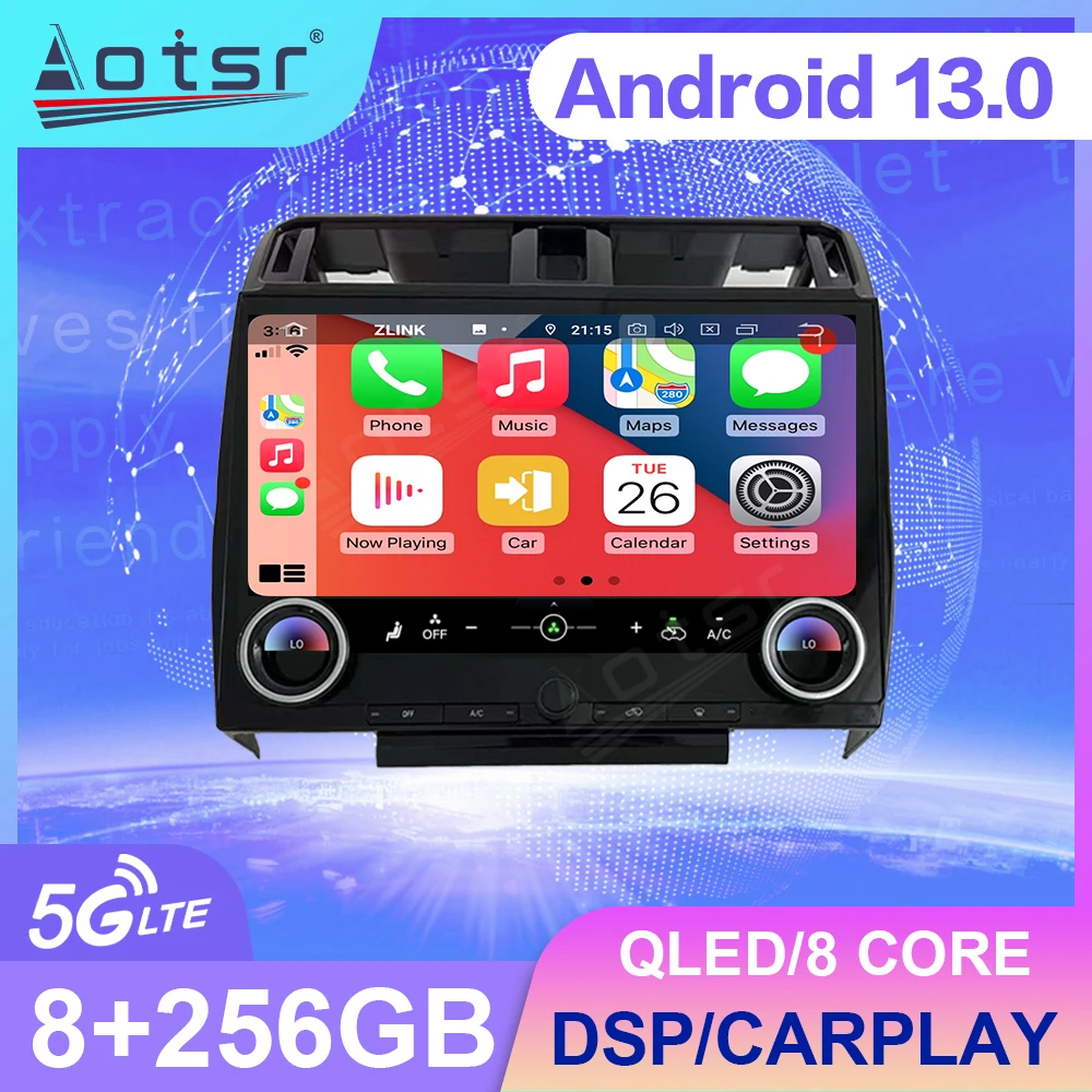

14.6" Screen Android Car Radio For Toyota 4Runner 2010-2019 GPS Auto Navi Audio Video Multimedia Carplay Play Stereo Head Unit