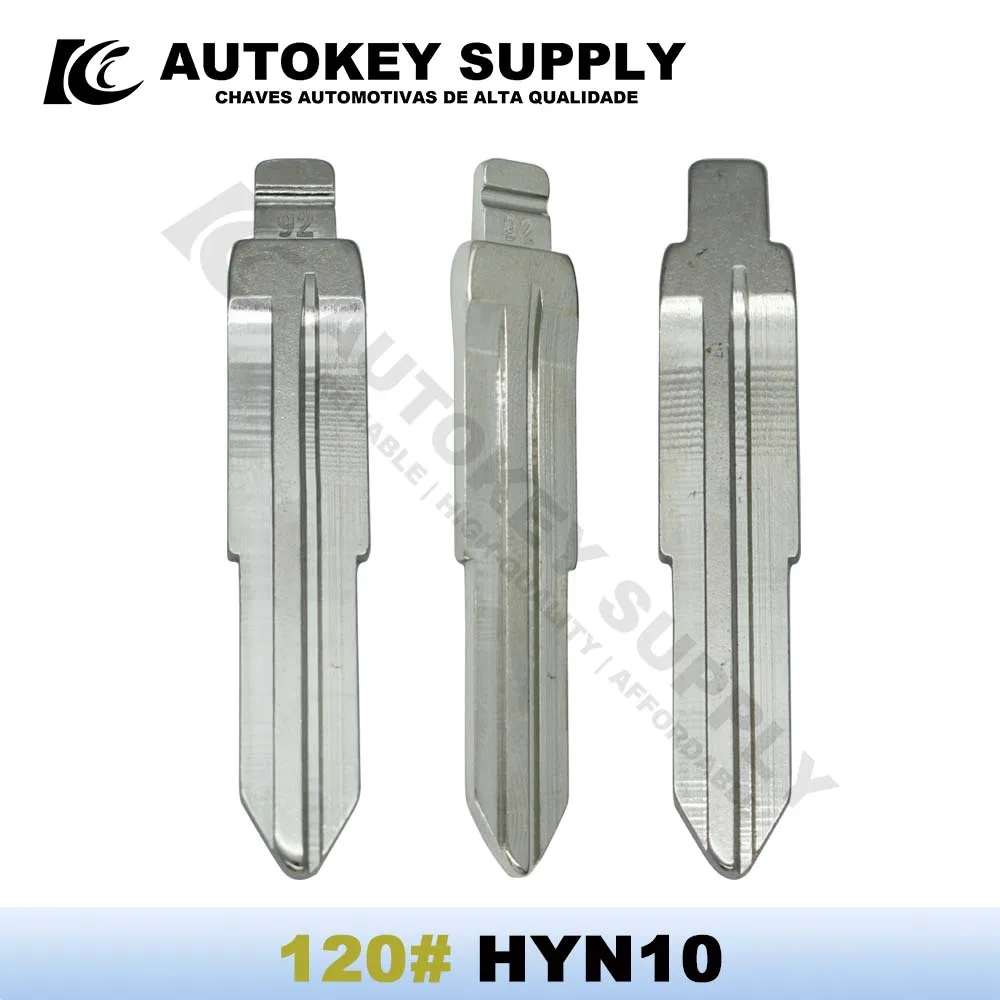 

5PCS/10PCS KD VVDI 120# HYN10 Key Blade Replacement Uncut Blank For Hyndai