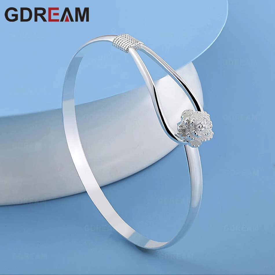 

GDREAM 925 Sterling Silver Rose Bracelet - A Unique And Versatile Gift For Women, Perfect For Any Occasion.