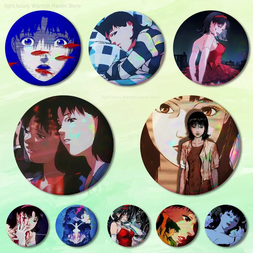 Movie P-Perfect B-Blue 32mm 58mm 75mm 44mm 25mm Anime Badges Brooches DIY Pins Decorations Birthday Gifts