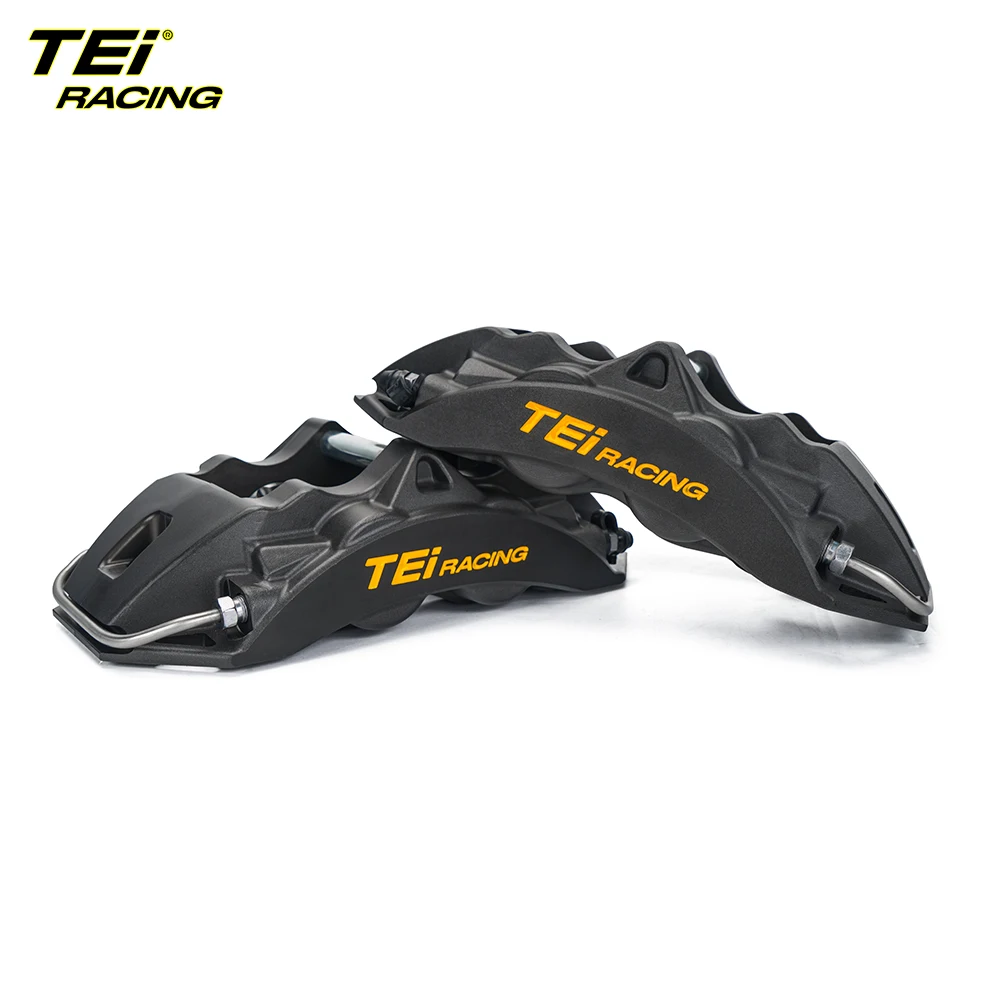 TEiRacing P41-super Big Brake Kit Front 4 Pot Caliper with 286/296 mm Disc Rotor Auto Brake System For 15/16 Inch Rim Car Model