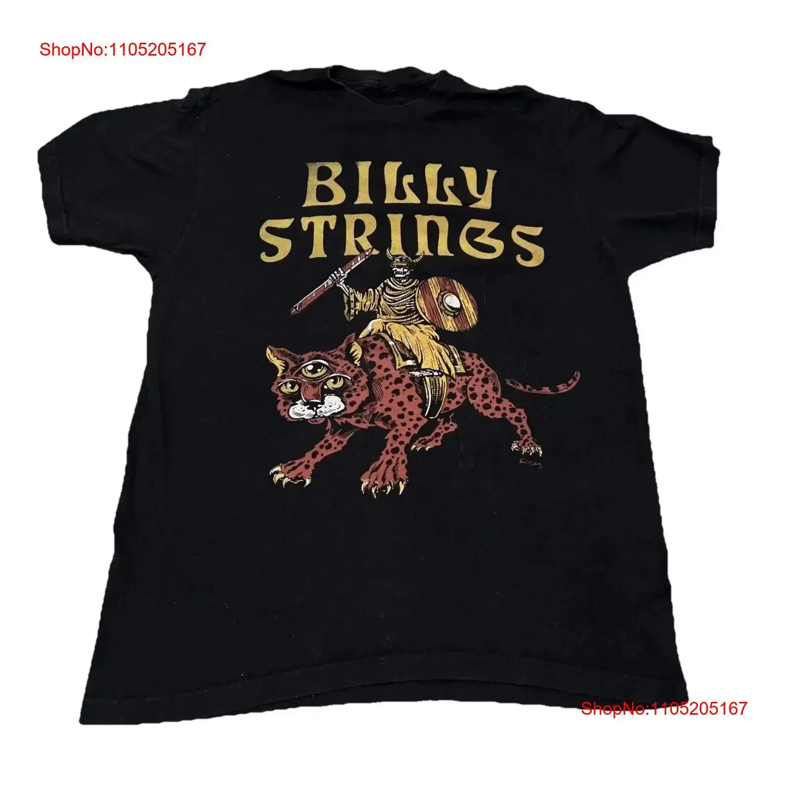 Vtg Billy Strings Tour For Fans Cotton Black All Size T Shirt BL425 vintage Washed Comfortable fashion streetwear Stylish