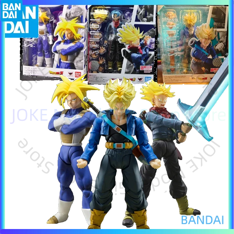 

BANDAI GENUINE ORIGINAL SHF DRAGON BALL SERIES FUTURE TRANX Action Figure Toys For Boys Girls Kid Gift Collectible Model