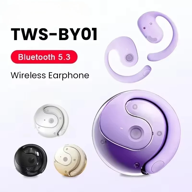 HTC AI Translation Earbuds-144 Languages & Accents Bluetooth 6.0 Real-Time Wireless Headphones ENC Noise Cancelling HiFi Stereo