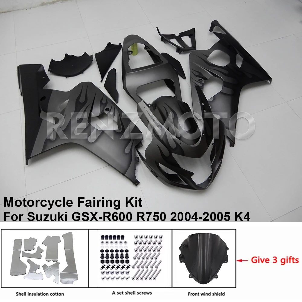 

Fairing Set Body Kit Decoration Plastic Guard Plate Accessories Shell For Suzuki GSX-R600 R750 GSXR600 GSXR750 04-05 K4 K5