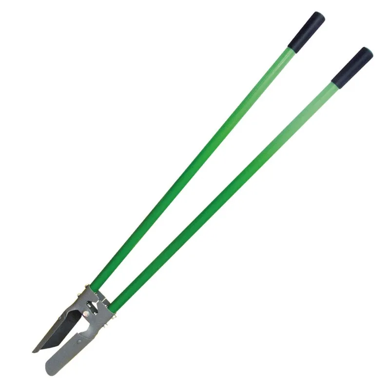 Steel Handle Seedling Transplanter, Garden Nursery Tool for Sapling Transplanting & Hole Digging