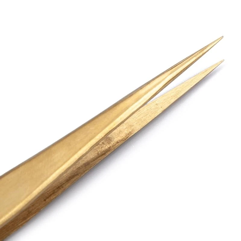 

Y1AD Eyelash Extension Tweezers Straight Curved Tweezers & Volume Lashes