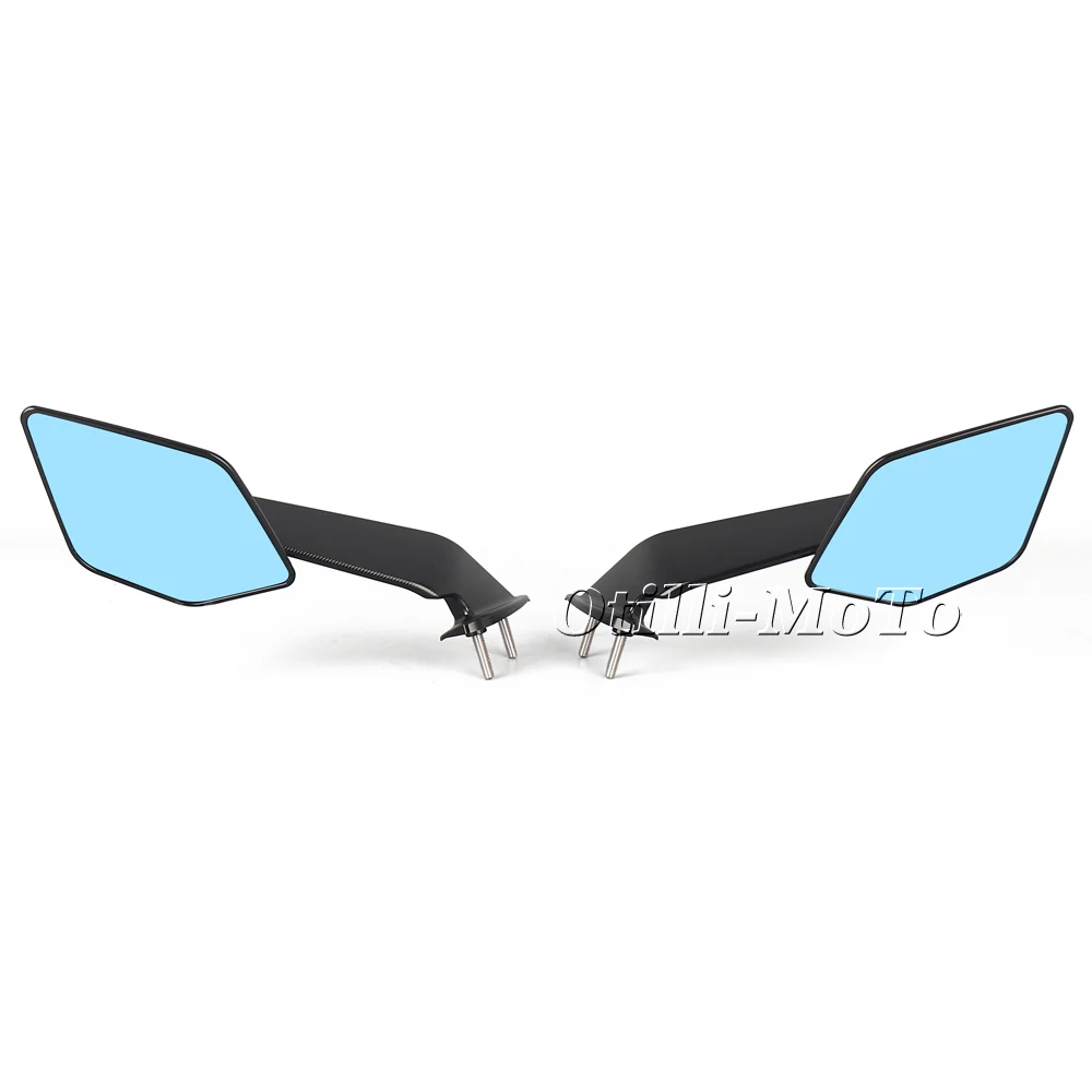Motorcycle modification parts Anti-dazzle blue large lens Invisible rearview mirror SuitableFor Suzuki GSX-R1000 GSX-R1000R17-25