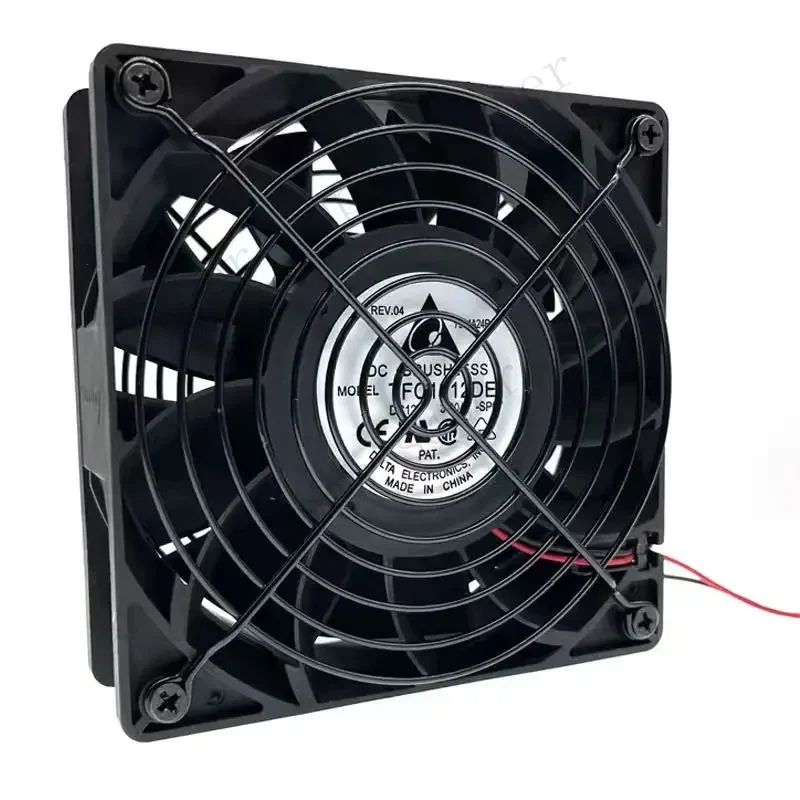 12cm 120mm High Speed DC Fan Moto Air Flow,12V-40V DC Motor Speed Controller 400W 10A Adjustable PWM,120X120X38mm 6800RPM