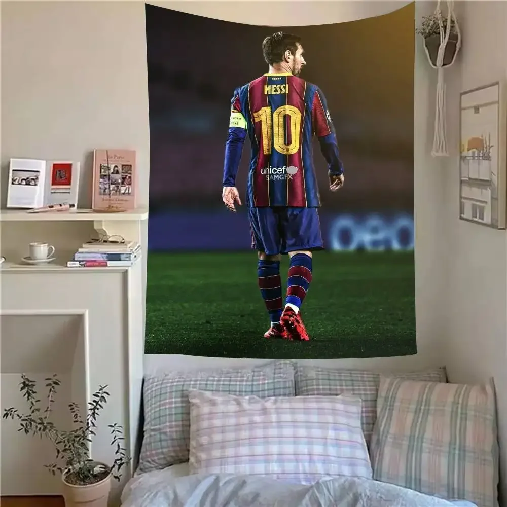 

Footballer Lionel Messi Tapestry Tapestry Printed Large Wall Tapestry Art Science Fiction Room Home Decor Decor Blanket