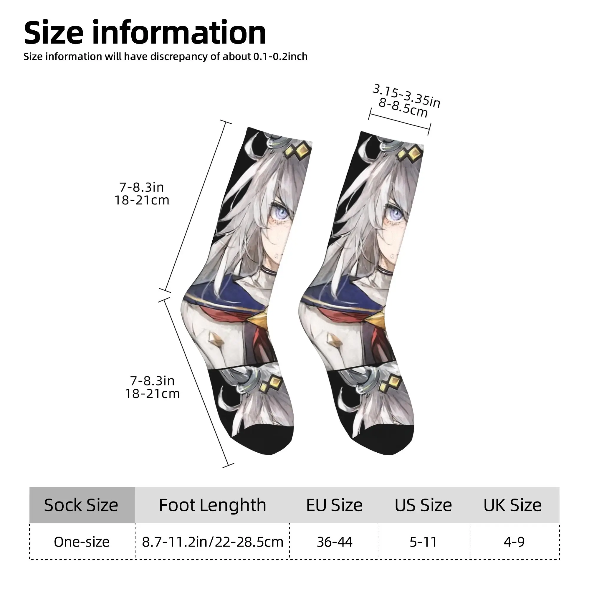 새로운 남성 양말 캐주얼 uma musume cinderella grey Oguri 캡 양말 여성 양말 봄 여름 가을 겨울