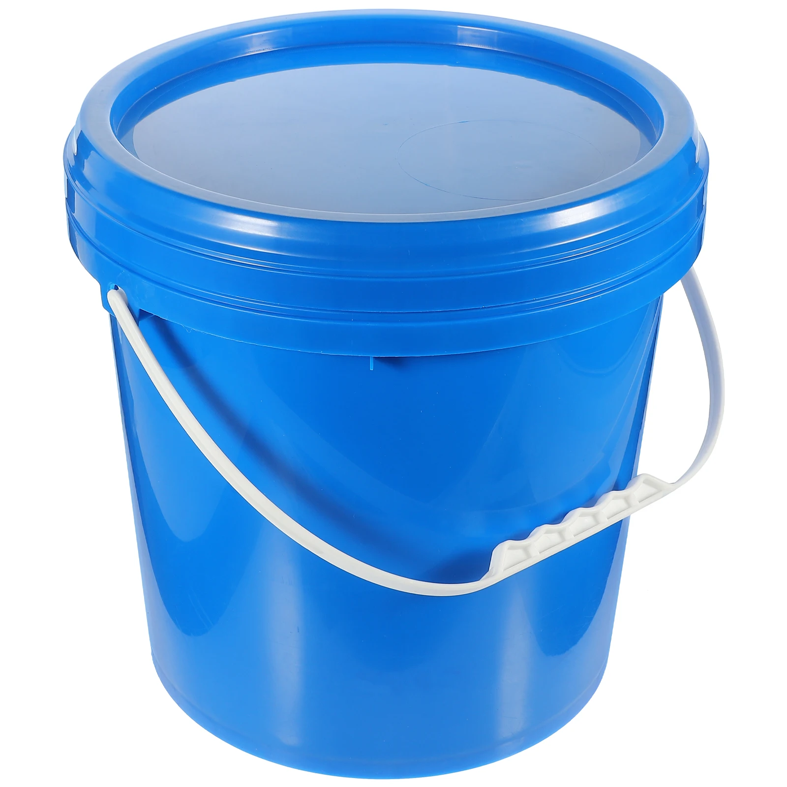 Painting Bucket 10 Liter Airtight Lid Hand Held Multi Purpose Durable Storage and Paint Container Round Bucket