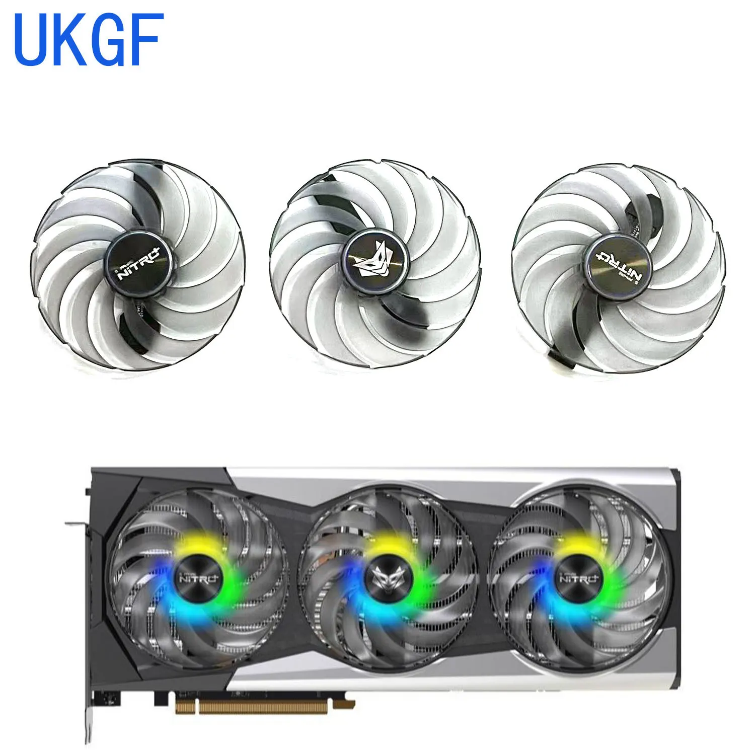 New 95MM 6PIN FDC10U12D9-C RX 6900 XT GPU Fan for Sapphire NITRO+ AMD Radeon RX 6900 XT SE Graphics Card