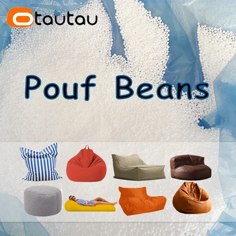 OTAUTAU 22L 3-5mm EPS Ball Pouf Refill Filler Foam Polystyrene Bean Bag Sofa Chair Pillow Doll Filling Artificial Snow TL003