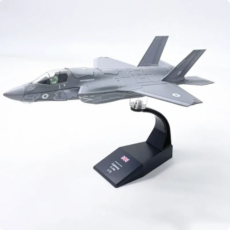 1:72 Scale British Air Force F-35B Alloy Model Decoration Diecast Aircraft Model Display Commemorative Collection Gift