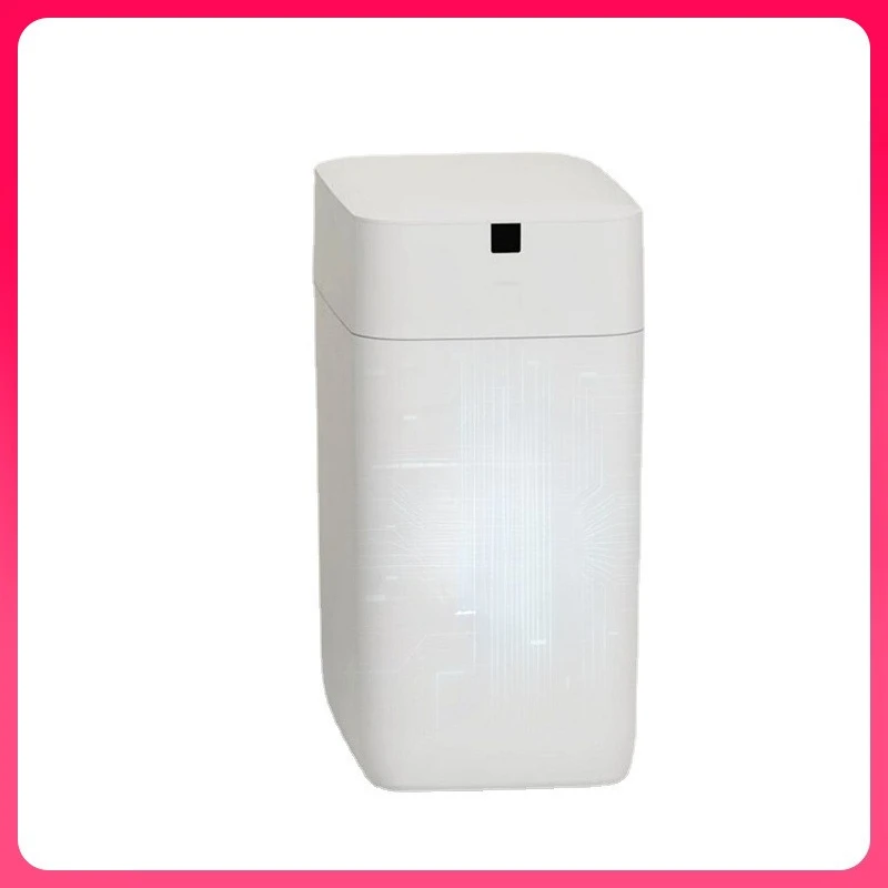 

Narrow seam automatic packaging and bag change smart trash can electric induction household toilet