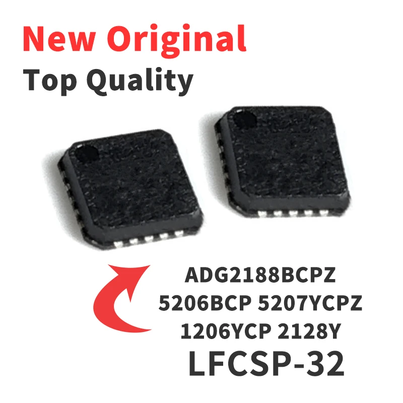 1 Piece ADG1206YCPZ ADG5207BCPZ ADG5206BCPZ ADG2188BCPZ ADG2128YCPZ LFCSP-32 Chip IC New Original