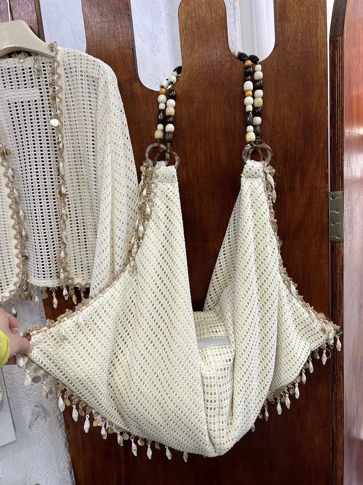 

2025 New One Shoulder Underarm Women's Bag Causal Hollow Handbag