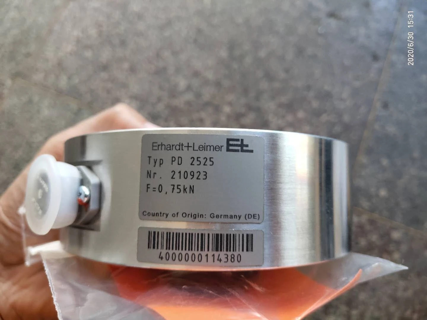 E+L PD2130 3.0KN tension sensor