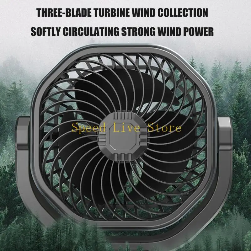547C Energy Efficient Double Fan Flexible Mounting Perfect For Travel And Rooms