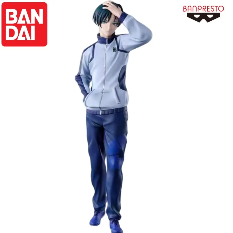 

Bandai в наличии, оригинальная кукла Banpresto Rin Itoshi, новая фигурка в штучной упаковке, анимационные периферийные устройства, персонажи аниме, гараж