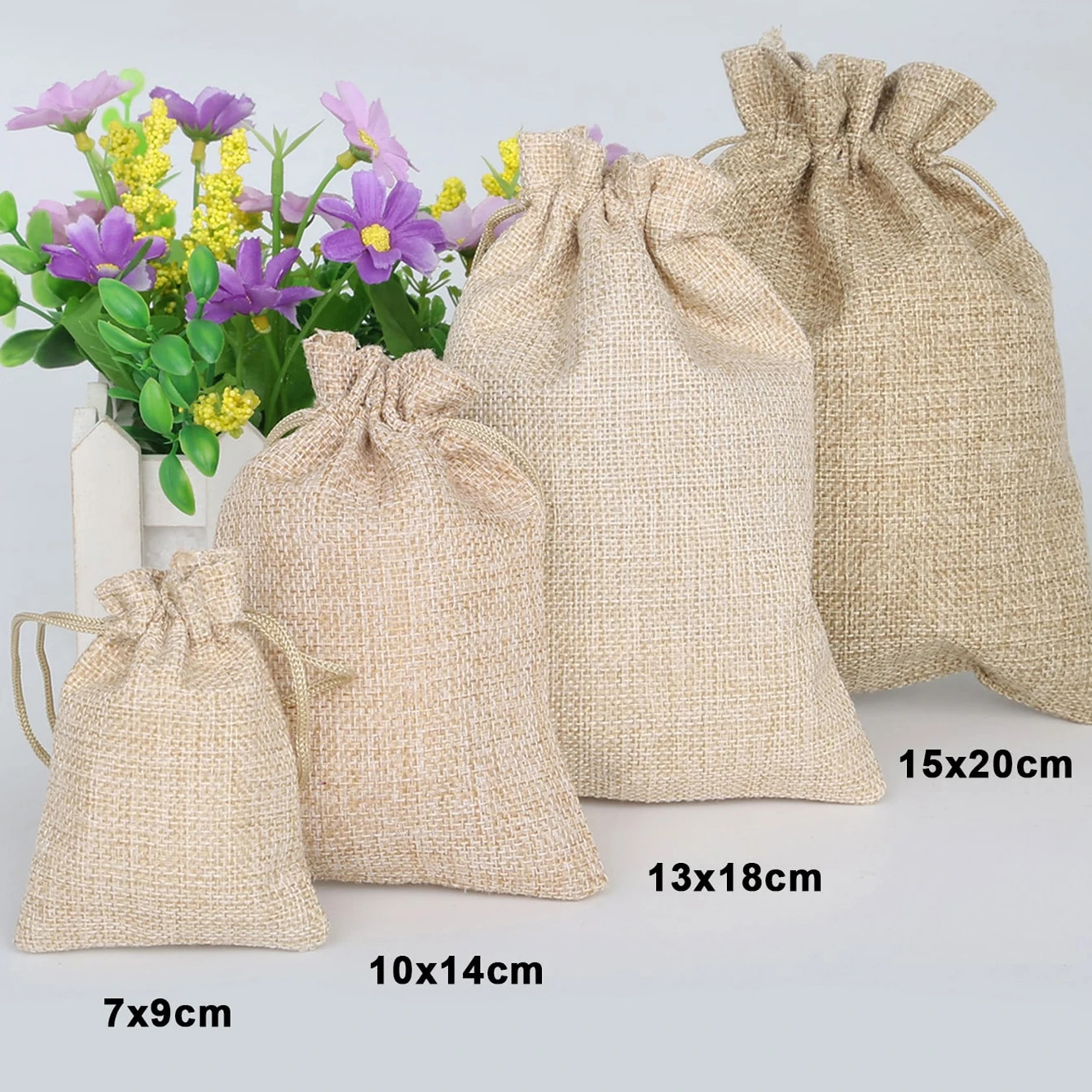 Sacs cadeaux vintage en jute e - Jute Bag Packaging avis et prix