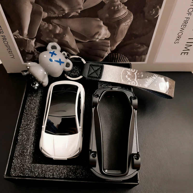 أزياء شخصية ل BYD ختم سيارة نموذج مفتاح القضية ل هان Ev Tang Dm تشين زائد سونغ برو ماكس يوان دولفين حافظة مفاتيح السيارة #1