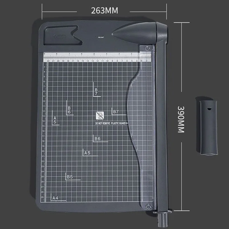 Type 947 Paper Cutter Manual Office A4 Paper Cutter Stainless Steel Paper Cutter Cutting Photo Cutting Micro Rounder