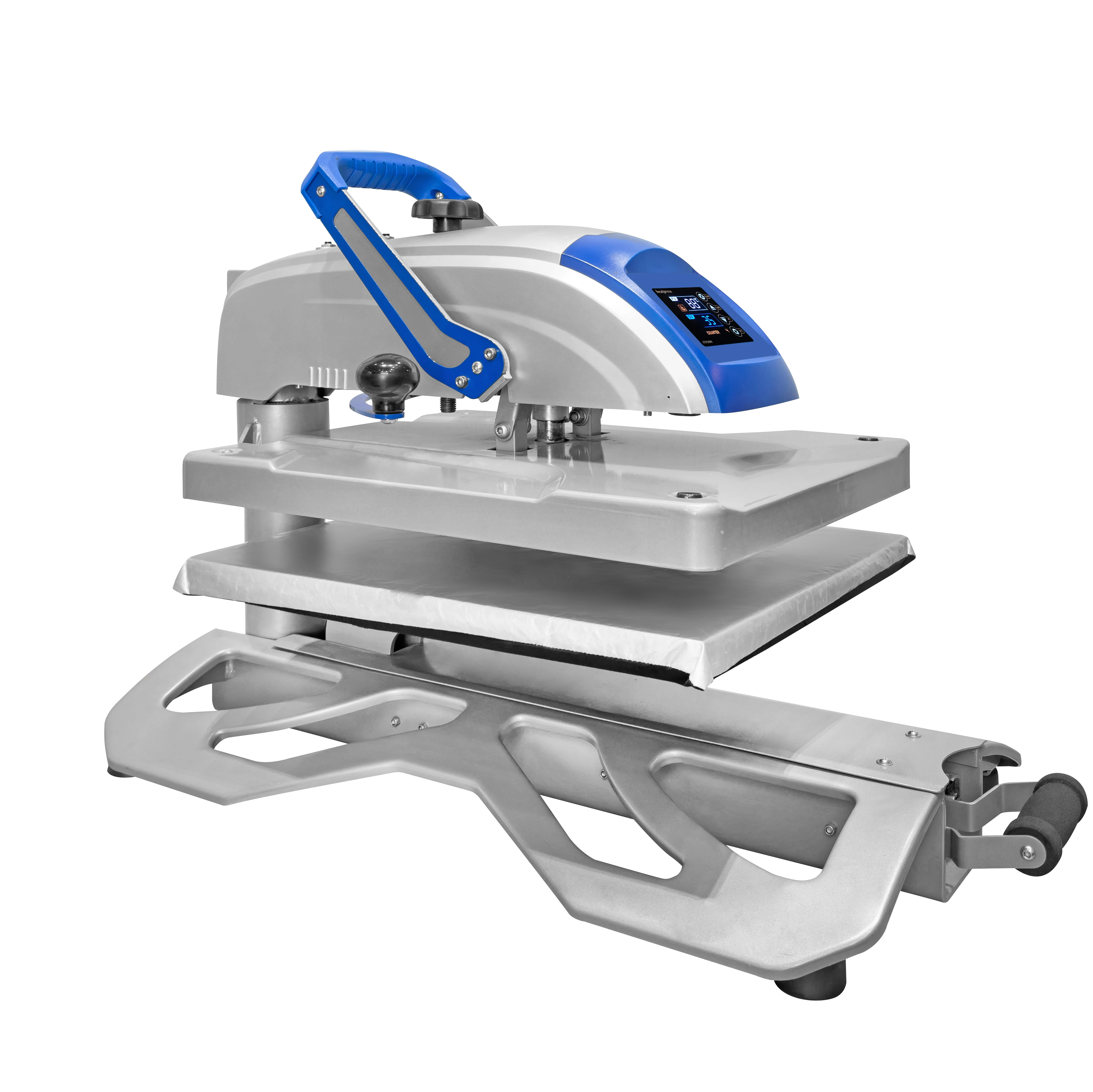 

HP3805N Swing-Away Heat Press 2200W Commercial Grade with Interchangeable Plates & IT900 Controller