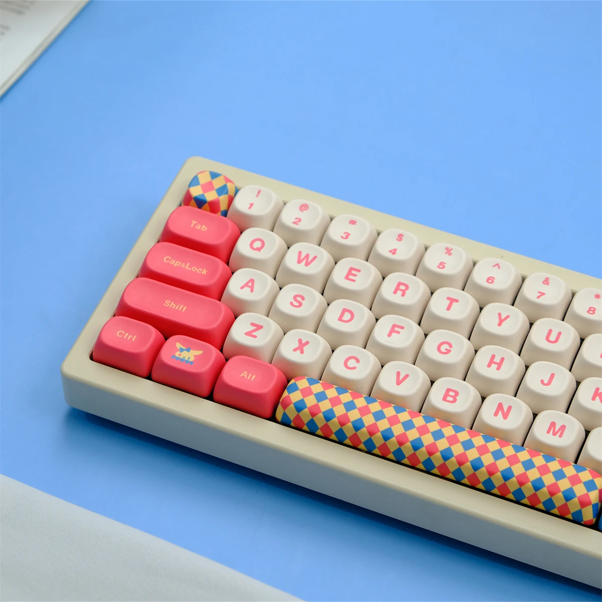 126 Keys GMK Circus Keycaps 5 Sides Sublimation MOA Profile PBT Keycaps For MX Switches Gaming Mechanical Keyboard MOA Key Caps