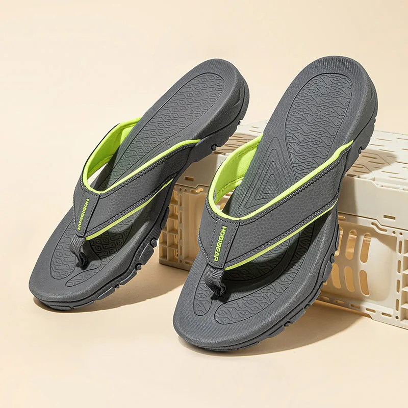 

Plus Big Size 49 50 51 52 Summer PU Leather Slippers Men Flip Flops Beach Shoes Chanclas Hombre Playa Tong Homme Infradito Uomo