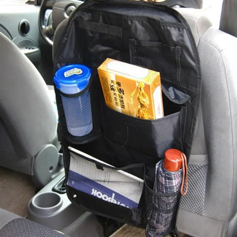 Universal Car Seat Back Organizer Storage Bag Travel Holder For Auto Back Seat Bag Protector Accessoires