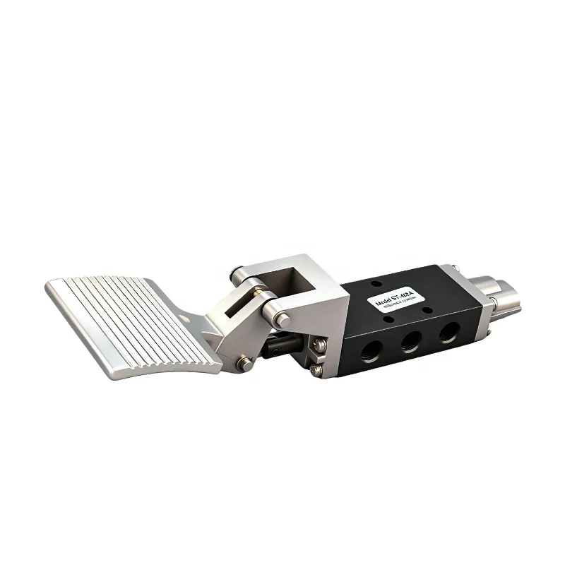 5/2-way Foot operated valve controls cylinder directional valve 3/2-way foot operated mechanical valve ST-402 K25R7-8